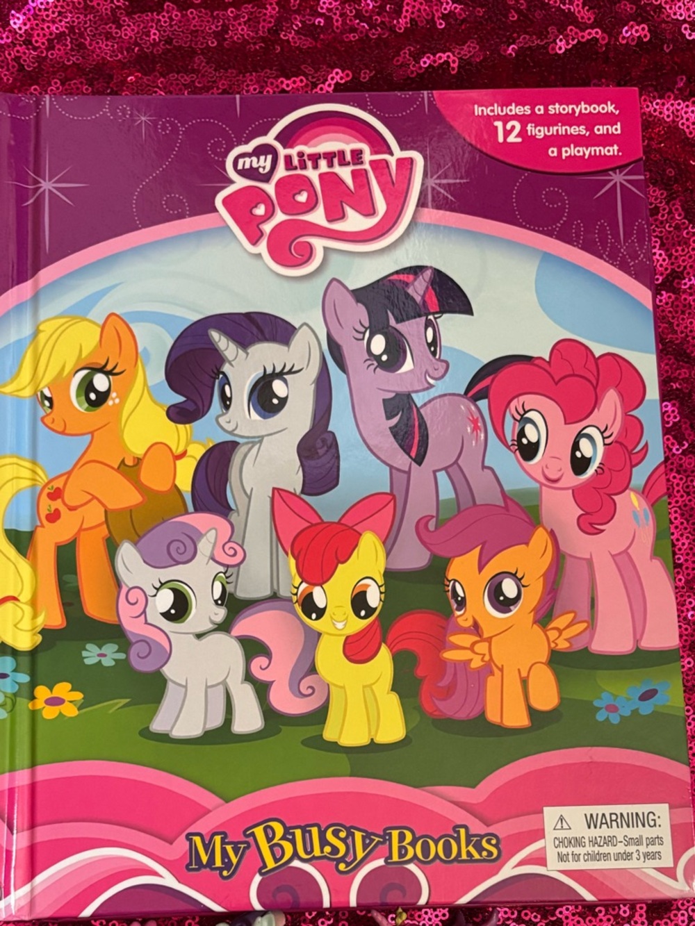 Vintage My Little Pony Busy Book With All Pieces! - Picture 2 of 5
